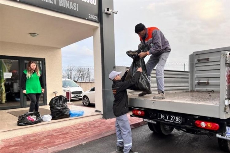Bursa İneg&ouml;l'de 1 yılda toplanan pil 2 g&uuml;nde toplandı