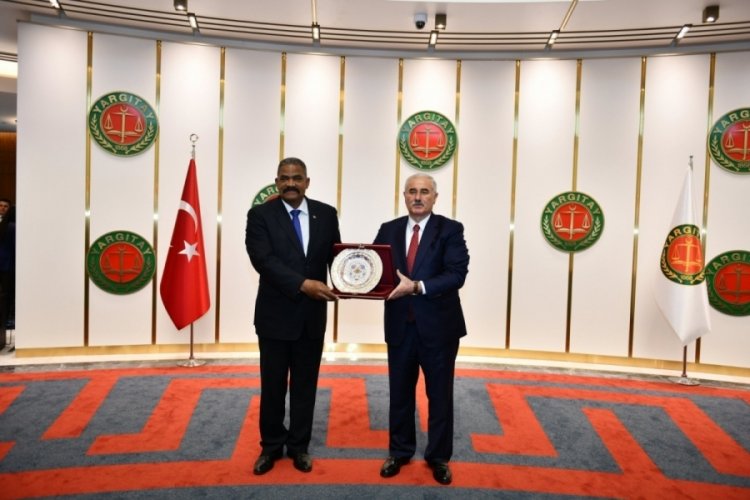 Yargıtay Başkanı Akarca, K&uuml;ba Cumhuriyeti Y&uuml;ksek Halk Mahkemesi Başkanı Ferro ve beraberindeki heyeti ağırladı