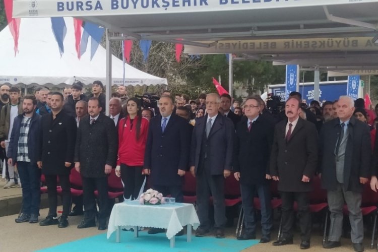 Bursa'da Emek Gen&ccedil;lik ve Spor Tesisi'nin temeli atıldı