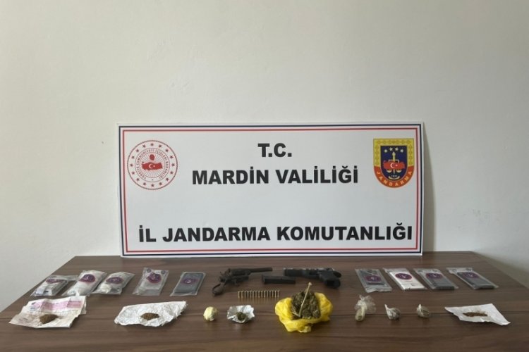Mardin merkezli d&ouml;rt ilde uyuşturucu operasyonu