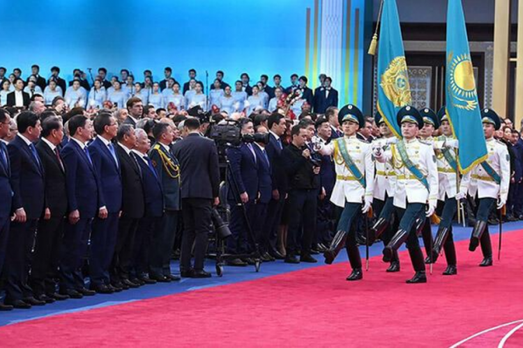 Kazakistan Cumhurbaşkanı Tokayev, g&ouml;revine başladı
