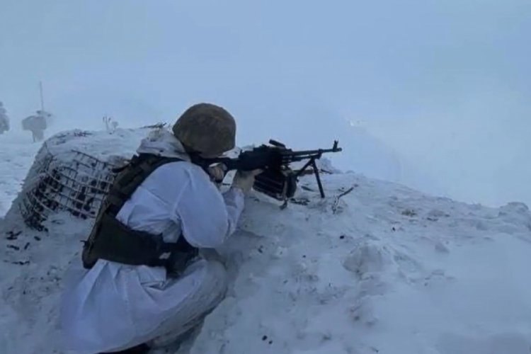 Mehmet&ccedil;ik zorlu hava ve arazi koşullarına rağmen g&ouml;revde