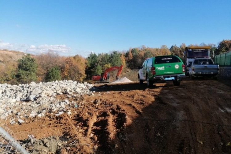 Bursa'da jandarmadan tarım arazileri ve ka&ccedil;ak yapılaşma ile m&uuml;cadele