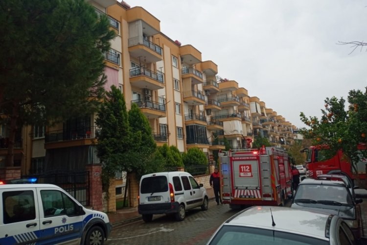 Aydın'da &ccedil;amaşır makinesi yangına neden oldu