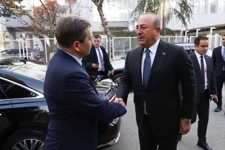 Bakan &Ccedil;avuşoğlu, Belarus'un Ankara B&uuml;y&uuml;kel&ccedil;iliğini ziyaret etti