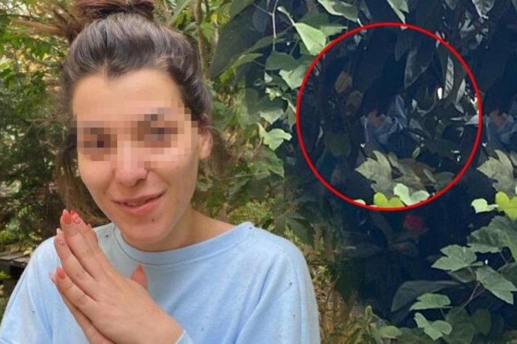 İstanbul'da ilgin&ccedil; olay! Gen&ccedil; kız ağa&ccedil;ta g&ouml;ren yardıma koştu