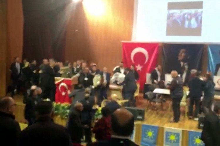 İYİ Parti'de il&ccedil;e kongresinde &ccedil;ıkan kavgaya soruşturma