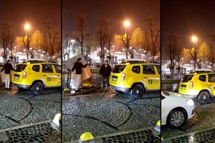 D&uuml;zce'de depremzedeler i&ccedil;in kurulan &ccedil;adır kentte skandal!
