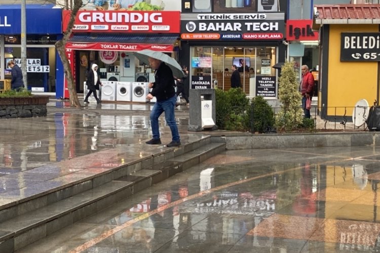 Edirne Trakya'da sağanak etkili oluyor