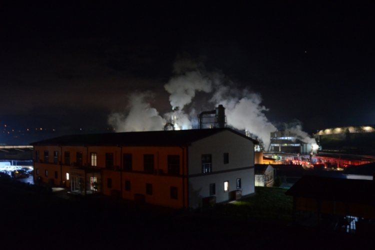 Ordu'da ağa&ccedil; fabrikasında patlama