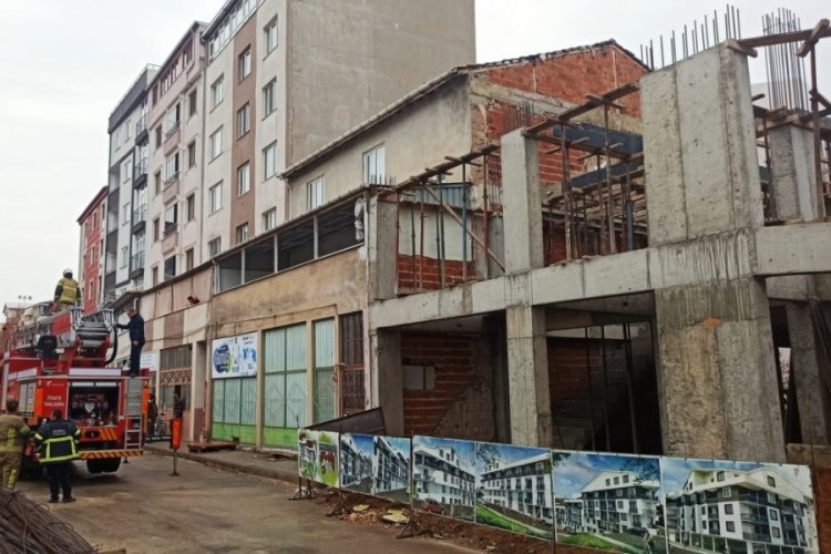 Bursa Orhangazi'de baca yangınları panik yarattı