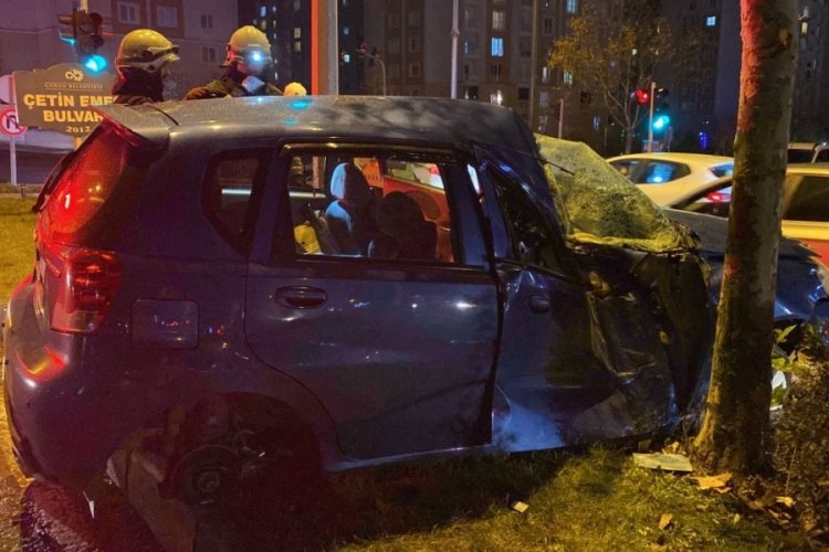 Tekirdağ'da servis minib&uuml;s&uuml; ile otomobil &ccedil;arpıştı: 1 yaralı