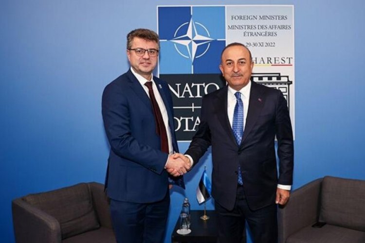Bakan &Ccedil;avuşoğlu, Estonyalı ve Portekizli mevkidaşlarıyla g&ouml;r&uuml;şt&uuml;