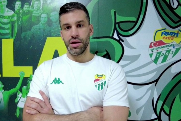 Alimpijevic'ten Bursaspor taraftarlarına &ccedil;ağrı