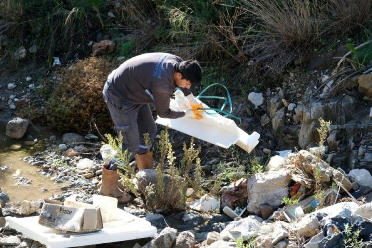 Bodrum'da &ccedil;&ouml;p atanlar faturadan tespit edildi