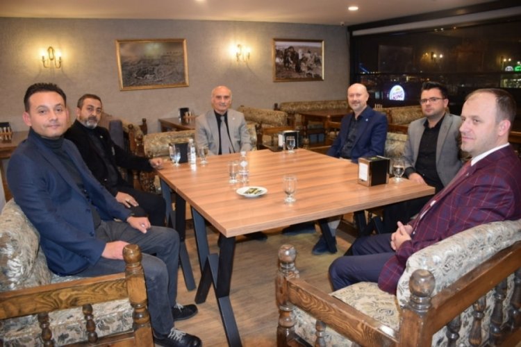 Bursa'da 6'lı masada Osmangazi il&ccedil;e başkanları g&ouml;r&uuml;şt&uuml;