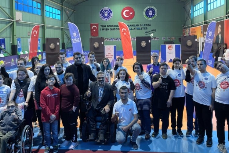 Bursa'da engelli sporcular hedefe odaklandı