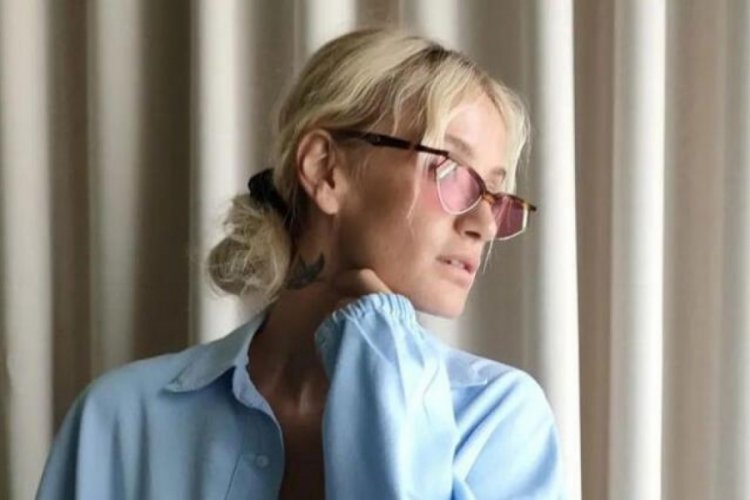 Didem Soydan kırmızı transparan elbisesiyle t&uuml;m dikkatleri &uuml;zerine &ccedil;ekti!
