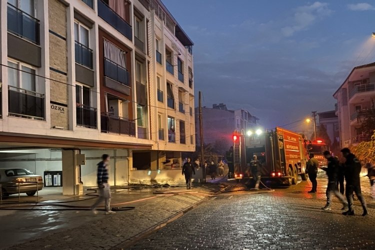 Aydın Efeler'de ev yangını: 1 yaralı