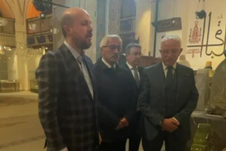 Bilal Erdoğan, Konya'da Mevlana M&uuml;zesi'ni ziyaret etti
