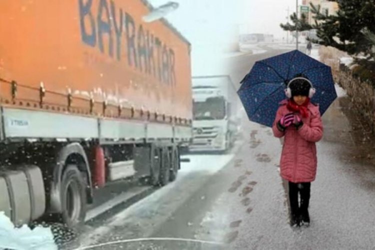 Ardahan'da ulaşıma kar engeli