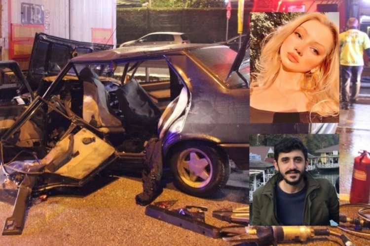 Kocaeli'de otomobil tıra arkadan &ccedil;arptı: 2 gen&ccedil; hayatını kaybetti