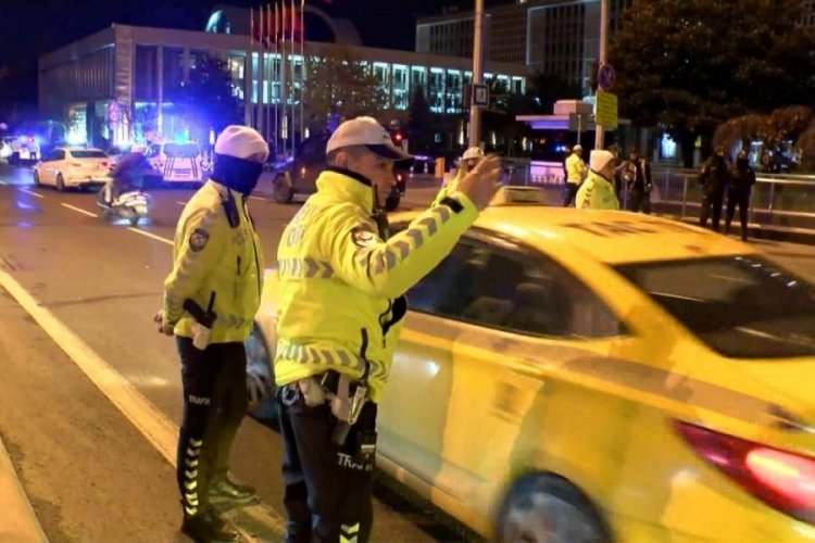 İstanbul'da taksiciler eylem yaptı
