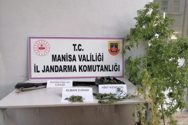 Manisa'da uyuşturucu operasyonu