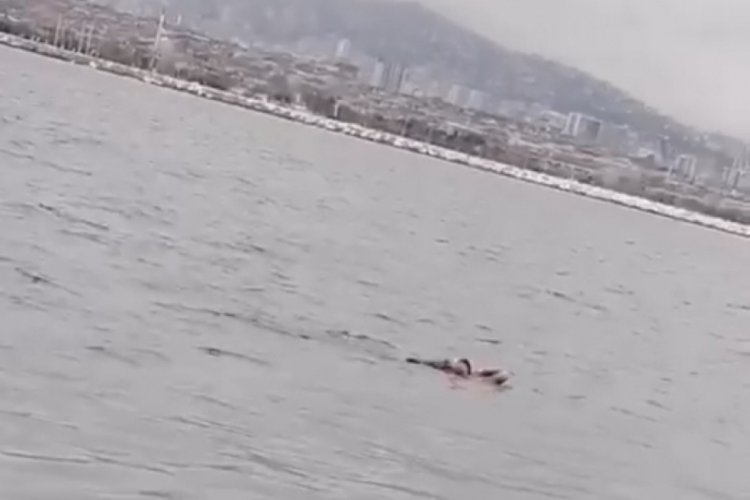 İstanbul'da vapurdan denize yolcu d&uuml;şt&uuml;