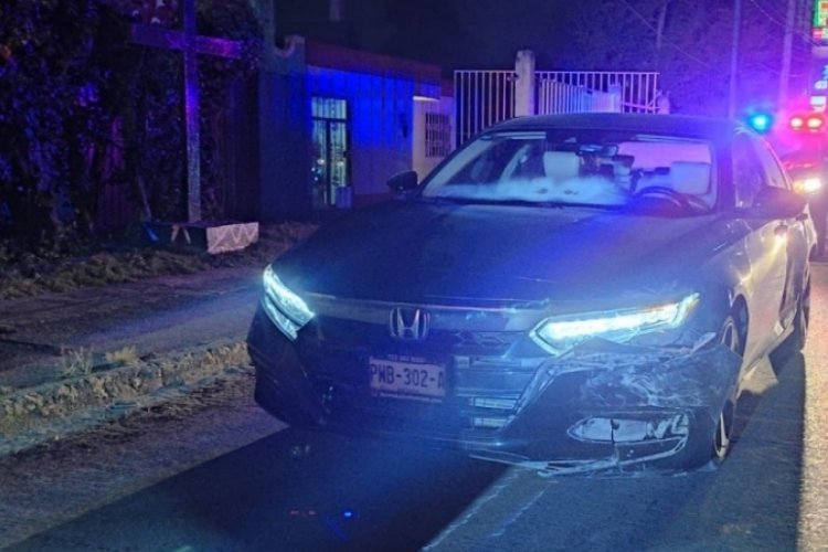 Meksika'da trafikte kavga ettiği kişiye aracıyla &ccedil;arptı