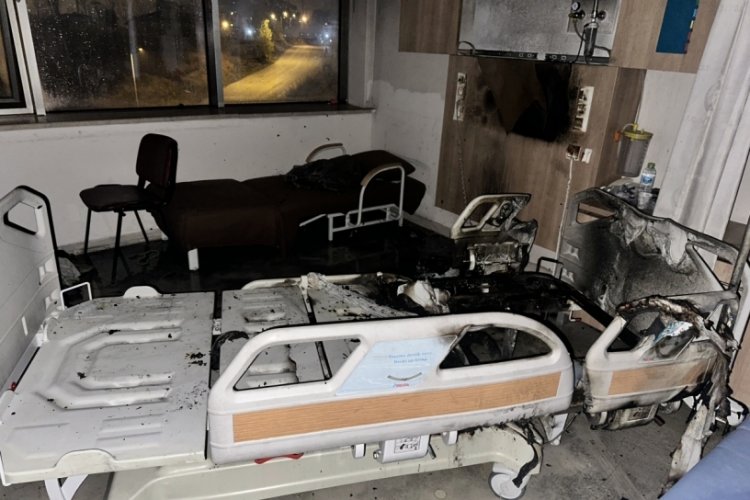 Kastamonu'da hastanede yangın: 8 hasta dumandan etkilendi