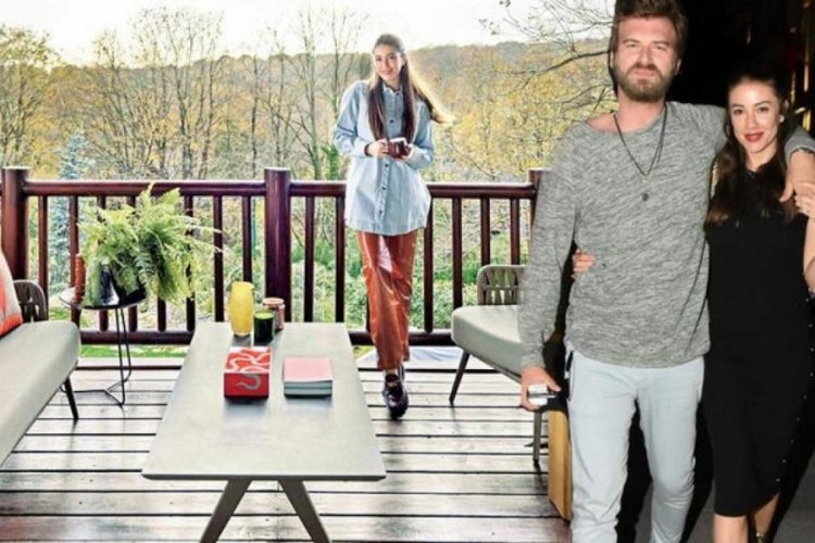 Başak Dizer ve Kıvan&ccedil; Tatlıtuğ evinin kapılarını a&ccedil;tı