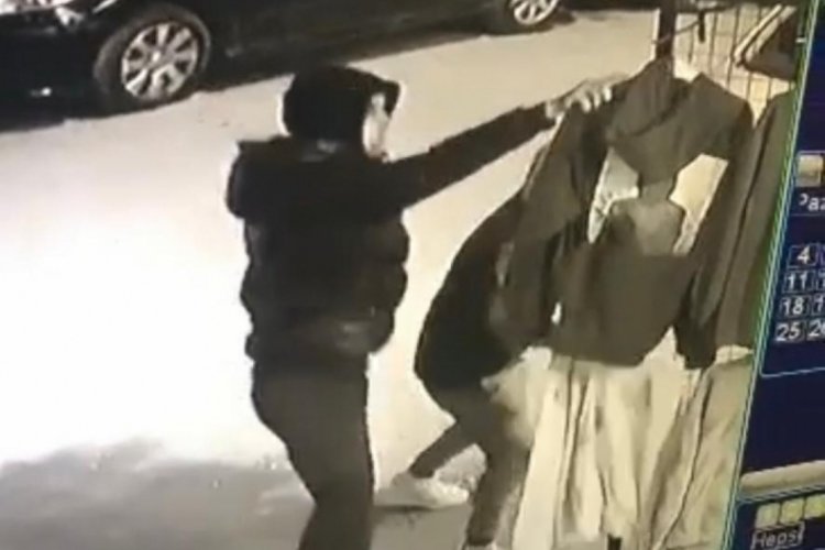 Eskişehir'de hırsızların hedefi asılı kıyafetler oldu