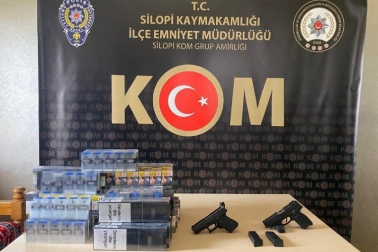 Şırnak'ta ka&ccedil;ak&ccedil;ılık operasyonu: 44 g&ouml;zaltı