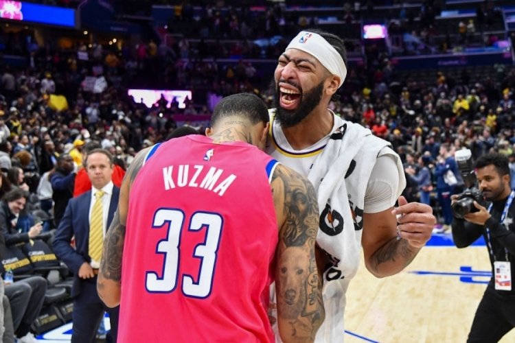 NBA'de Anthony Davis 55 sayı ile oynadı