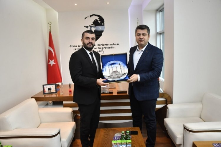 Edirne Valisi Kırbıyık UTSO'yu ziyaret etti