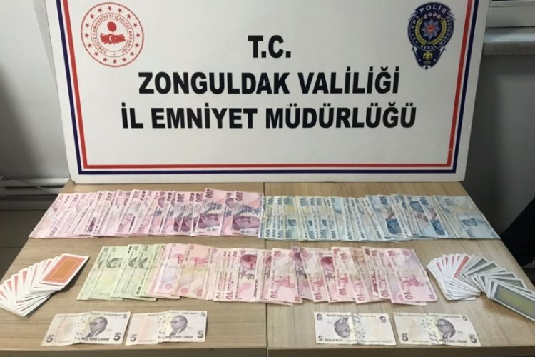 Zonguldak'ta kahvehanede kumar oynayan kişilere ceza