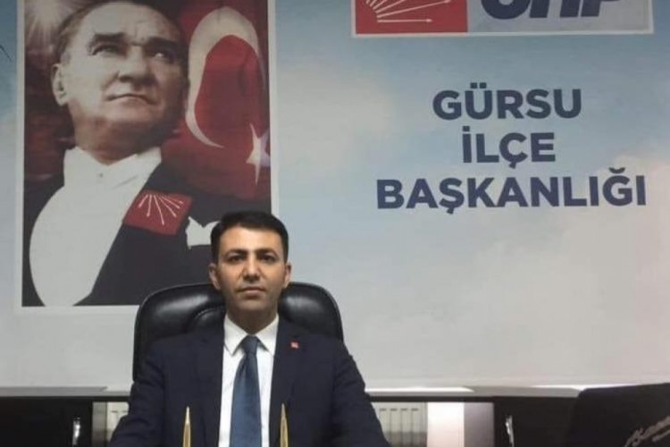 Bursa'da CHP İlçe Binası'na taşlı saldırı
