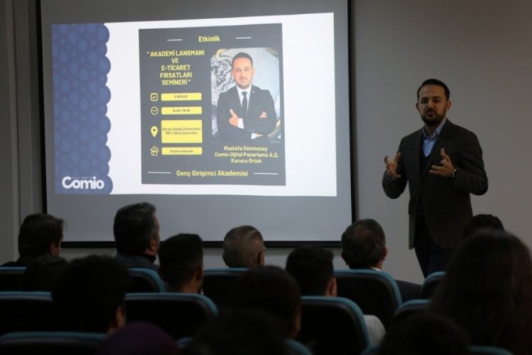 Bursa'da gen&ccedil;ler esnafa E-Ticaret &ouml;ğretecek