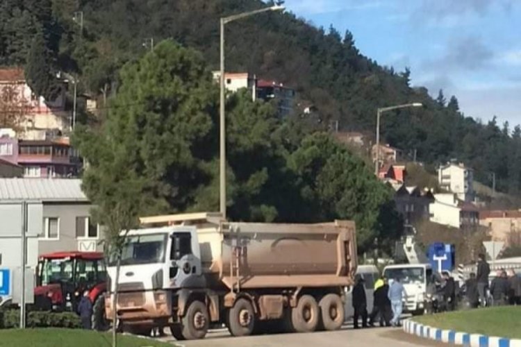 Sinop'ta kamyonun &ccedil;arptığı yaya &ouml;ld&uuml;
