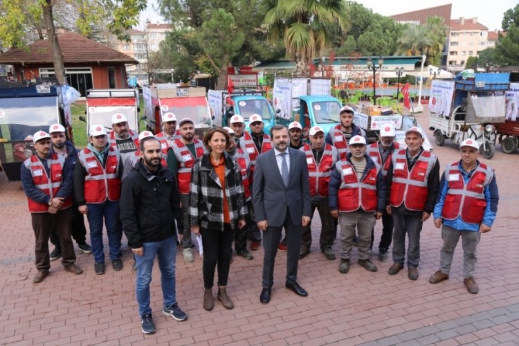 Bursa G&uuml;rsu'nun sıfır atıkları artık onlara emanet