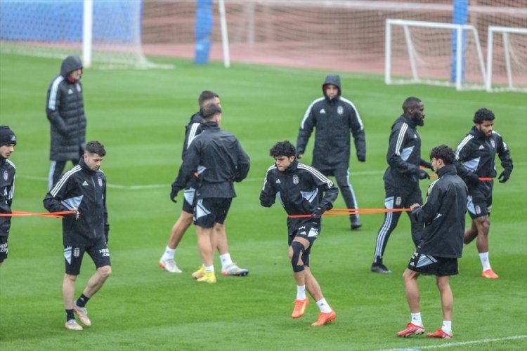 Beşiktaş ma&ccedil; hazırlıklarını s&uuml;rd&uuml;rd&uuml;