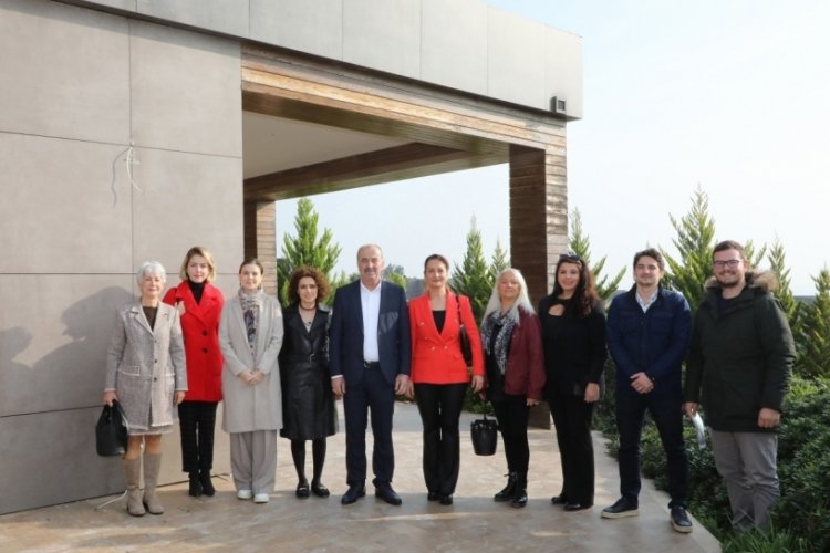 Bursa Mudanya'da &uuml;reten kadınların emeği "hanımeli imece evi" ile değerlenecek