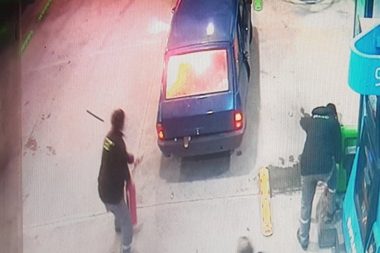 Kayseri'de akaryakıt istasyonunda patlama: 1 yaralı