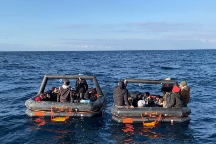 İzmir'de 50 g&ouml;&ccedil;men kurtarıldı