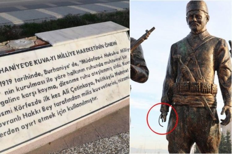 Kuva-yi Milliye Anıtı'na saldırı