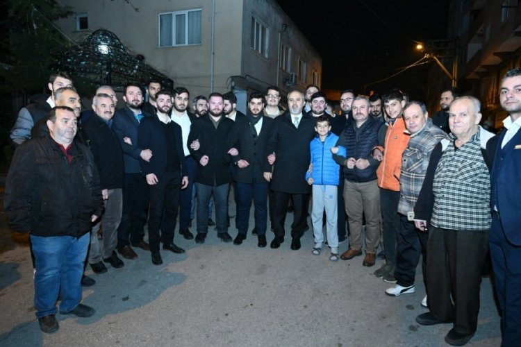Başkan Alinur Aktaş'a Sinandede karşılaması