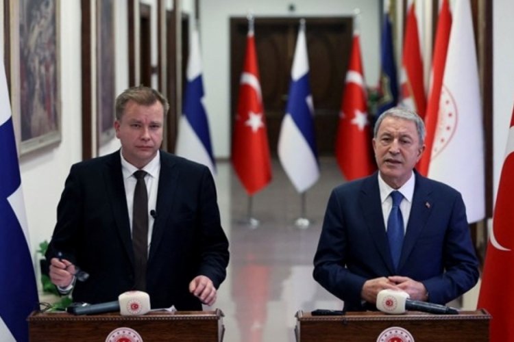 Hulusi Akar: NATO &uuml;yeliği i&ccedil;in Finlandiya'dan somut adımlar bekliyoruz