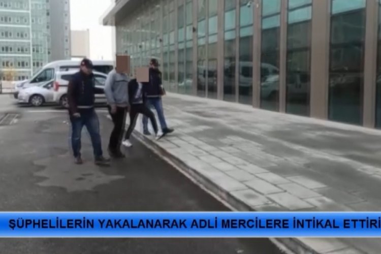 Sahte &ouml;deme dekontu ile dolandırıcılık yapan 2 şahıs tutuklandı