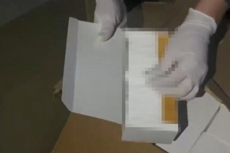Edirne'de 123 bin 800 makaron ele ge&ccedil;irildi